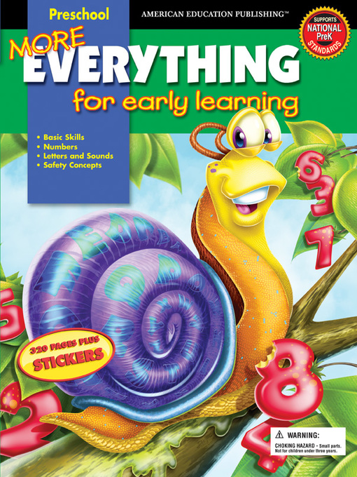 Title details for More Everything for Early Learning, Grade Preschool by Carson Dellosa Education - Available